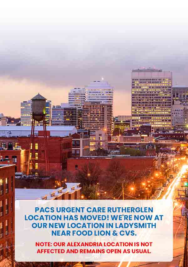 PACS Urgent Care and Walk-In Clinic in Ruther Glen, VA