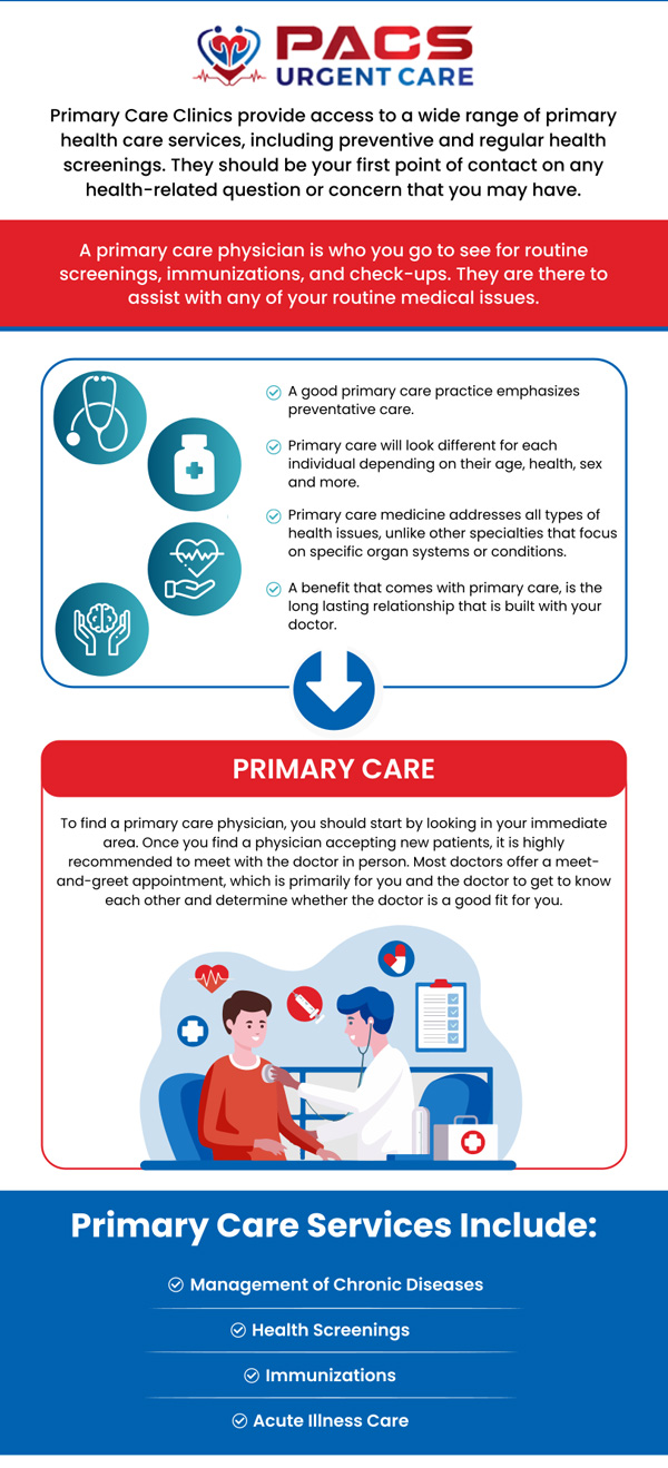 Primary care services focus on providing comprehensive healthcare for individuals of all ages. These services include routine check-ups, preventive care, chronic disease management, and personalized treatment plans. We offer comprehensive primary care services designed to meet the healthcare needs of individuals and families. For more information, contact us today or check in online. We have convenient locations to serve you in Alexandria, VA, and Ruther Glen, VA.